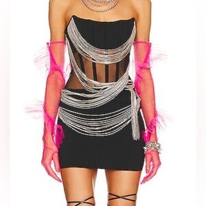 NWOT NBD Tatiana Glove in Pink | Pink | XS/S